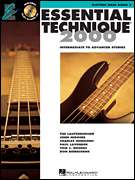 Essential Technique 2000 Bass Guitar Lessons Book 3/CD  