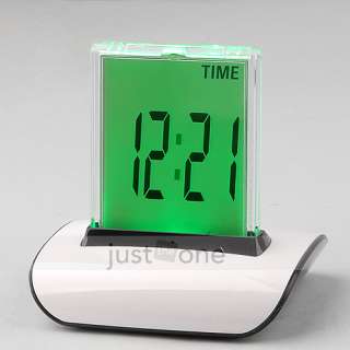   Desktop Digital LCD Thermometer Calendar LED Alarm Clock NEW  