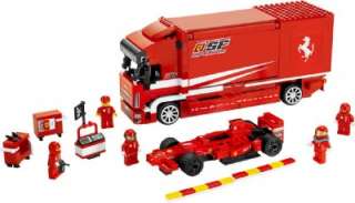 Lego Racers Ferrari Truck 8185 Station Brand New  