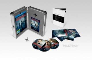 Inception Ltd Blu ray Triple Play w/ Briefcase+Artcards  