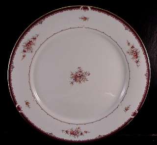 Noritake Bordeaux 10 1/2 Dinner Plate(s) 3191 EXCELLENT USED COND 