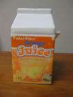   Fun with Food Orange Juice Container Box Carton OJ Breakfast Drink