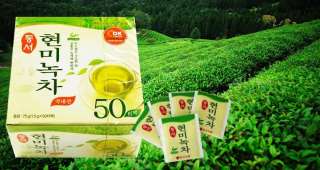   ★ Korean DONGSUH Green Tea with Brown Rice 50 Tea bags / Korea Herb