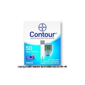  Bayers Contour Blood Glucose Test Strips