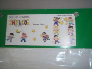 VINTAGE EUREKA ~LAMINATED~CHILDREN BULLETIN BOARD SET  