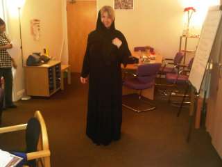 SIZE 52 Black Jilbab Abaya hijab niqab dress burqa veil  