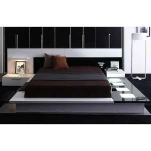   Bedroom Furniture Set with Built in Nightstands
