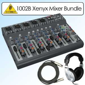  Behringer 1002B Xenyx Premium 10 Input 2 Bus DJ Mixer 