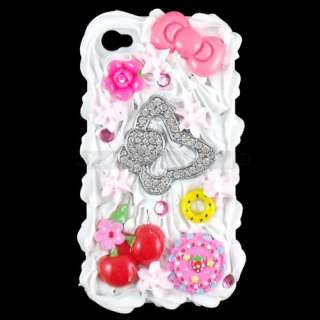   ice Cream Sweet Cheese Cake Skin Case Cover For iPhone 4G 4S  