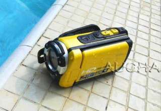 HD 1080p Camcorder 16MP underwater digital video camera IPX8 