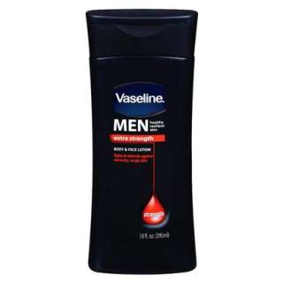 Vaseline Men Extra Strength Body and Face Lotion 10 ozOpens in a new 