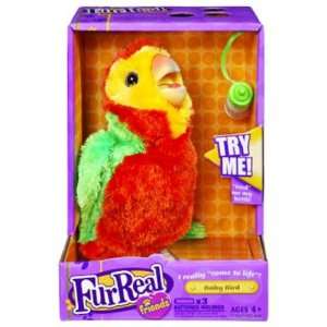    Fur Real Friends Collectible Bird   Green/Orange Toys & Games