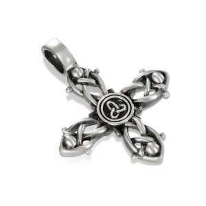   Magic Knot, Bikers Jewelry Pendant, Including a Black Choker Jewelry