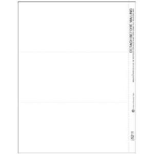  EGP IRS Approved Blank 3 up Forms with Back Instructions 