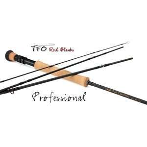  Rod Building Part   TFO Professional Fly Rod Blank   4 pc 