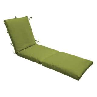 Room Essentials™ Outdoor Chaise Lounge Cushion Set   Green.Opens in 