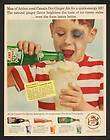 1958 Canada Dry Ginger Ale Lollapalooza Drink Print Ad