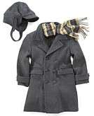   Reviews for Trilogi Little Boy Wool Dress Coat with Hat and Scarf