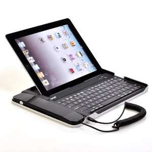  Bluetooth Keyboard with Telephone Calling video chat for ipad 2 ipad 