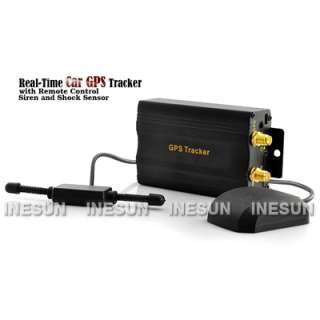 Real Time Car Vehicle GPS/GSM Tracker and Car Alarm System  