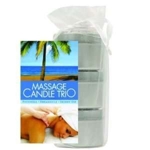  Earthly Body Massage Candle Trio Gift Bag 