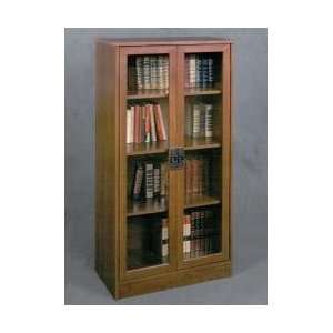  Barrister Bookcase with Glass Door   Ameriwood Industries 