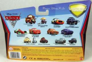 Disney Pixar CARS 2 Francesco Bernoulli Mcqueen Diecast  