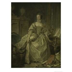 La Madame de Pompadour Giclee Poster Print by Francois Boucher, 18x24