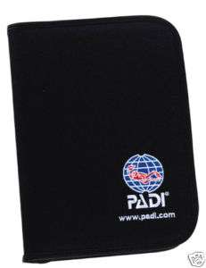 PADI Item 79136 Zippered Cordura Logbook 3 Ring binder  