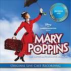 ORIGINAL SOUNDTRACK   MARY POPPINS THE LIVE CAST RECORDING   NEW CD