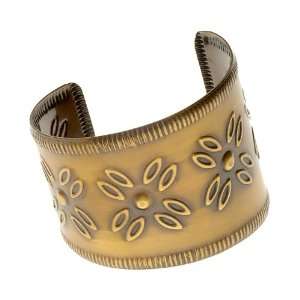  Cochi Brass Metal Cuff Bracelet Jewelry