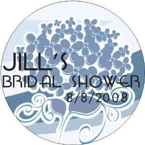 Wedding Favors Blue Bouquet Design Personalized Travel Candle Favors 