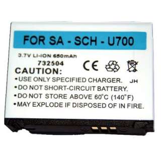 Cell Phone Battery For Samsung SCH U700 GLEAM BLI 1011 