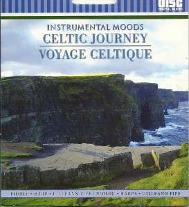   MOODS CELTIC JOURNEY FIDDLE HARP PIPE RELAXATIONAL SPA MUSIC CD  