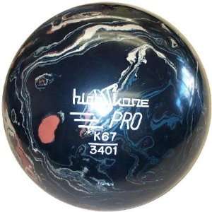  16 lb Hard Rubber Multi Color Bowling Ball    