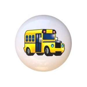  School Bus Transportation Drawer Pull Knob