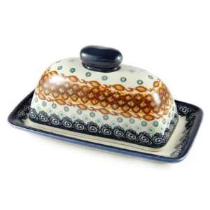  Polish Pottery Angelica Butter Dish