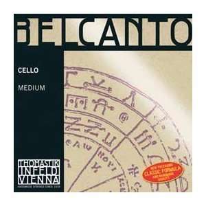  Thomastik Belcanto Cello Strings, Single C String, BC33, 4 