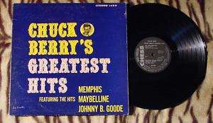 CHUCK BERRY GREATEST HITS CHESS LP 1485 1ST PRESS 1964  