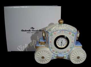   Legendary Princesses Cinderellas Carriage Coach Clock 1994 MIB  