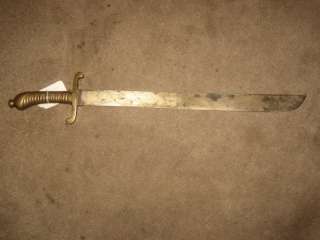 Germanic Short Sword circa 1850s   1860s  