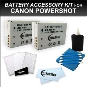 com Clearmax® 2 Pack Battery Kit for the Canon SX30IS SX30 IS Canon 