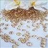 500 2ct 8mm Clear Diamond Confetti Wedding Decoration  