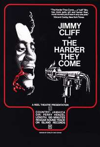 The Harder They Come Poster, Reggae, Jimmy Cliff Movie  