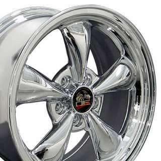 17 Rim Fits Mustang® Bullitt Wheels Chrome 17x8  