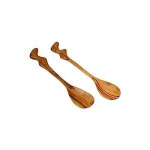  NOVICA Wood spoons, Spicy Peten