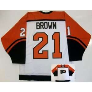   Dave Brown Philadelphia Flyers Vintage Ccm Jersey