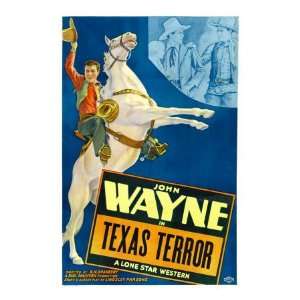  Texas Terror, 1935 Premium Poster Print, 12x16