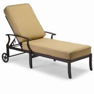  Sheridan Adjustable Chaise Lounge with Cushion Finish 