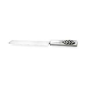   Silver Challah Knife with Braided Challah Motif